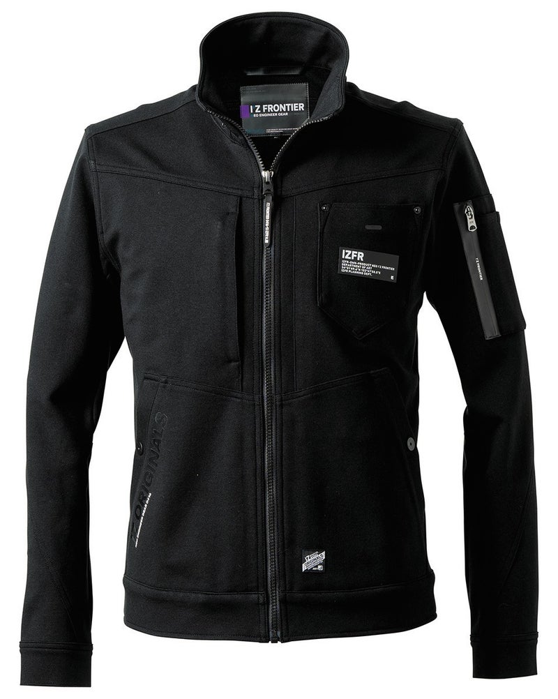 I'Z FRONTIER HEAVY JERSEY WORK JACKET #5340J