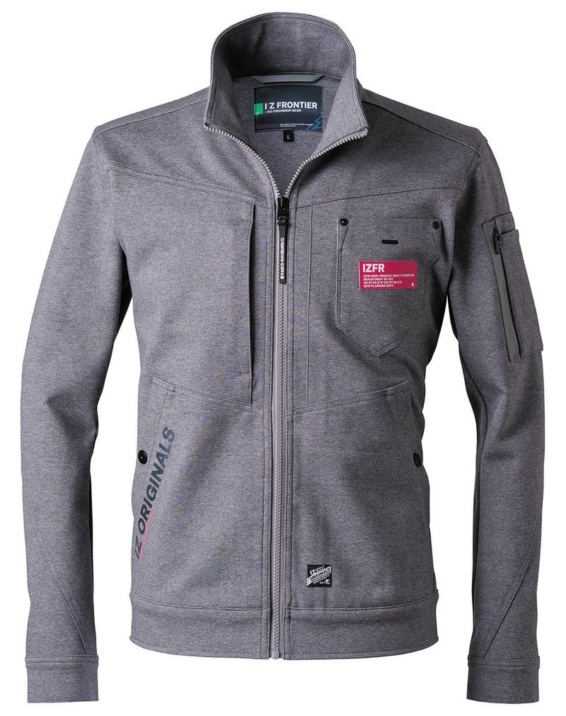 I'Z FRONTIER HEAVY JERSEY WORK JACKET #5340J（2枚目）