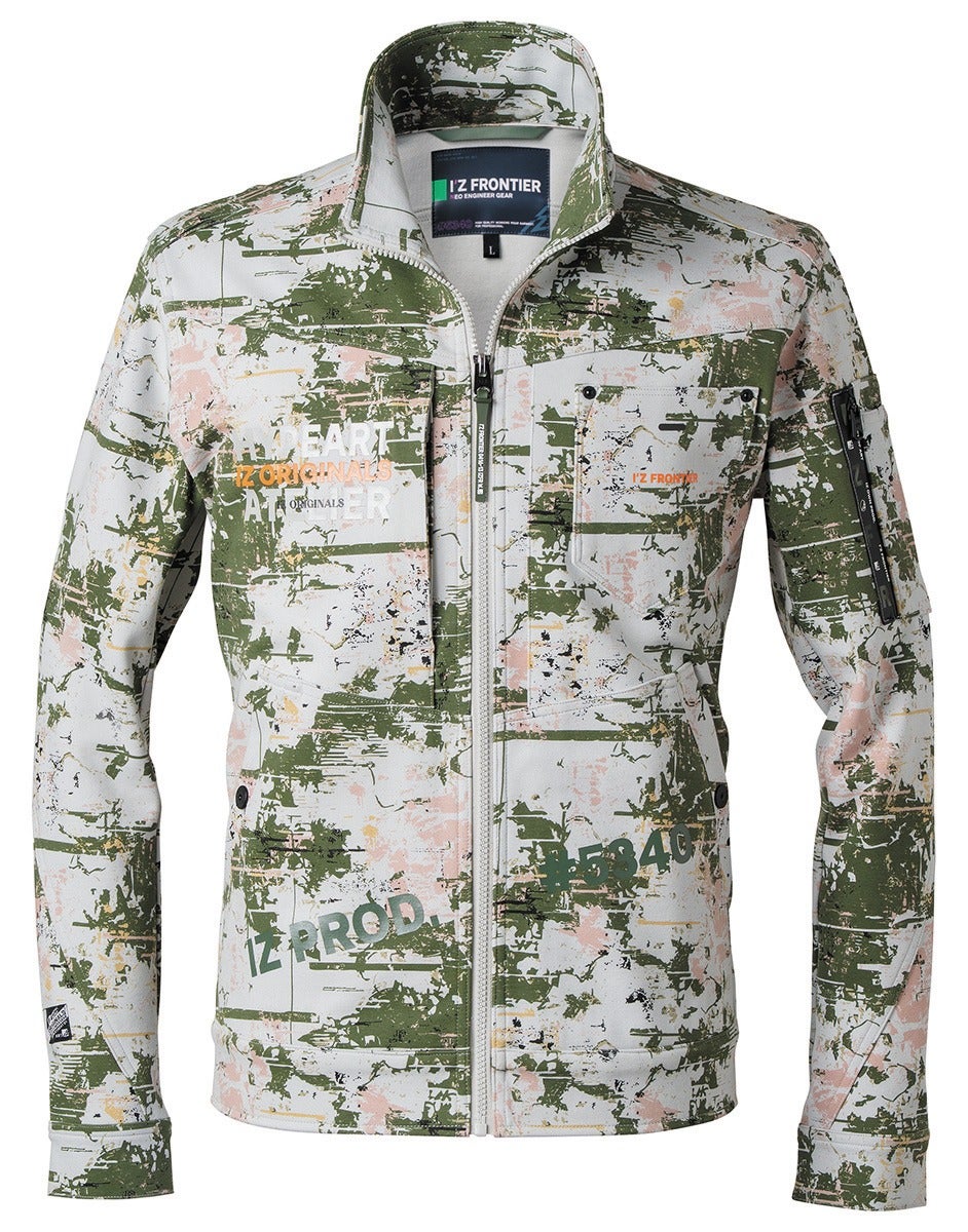 I'Z FRONTIER HEAVY JERSEY WORK JACKET #5340P