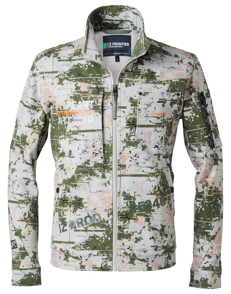 I'Z FRONTIER HEAVY JERSEY WORK JACKET #5340P