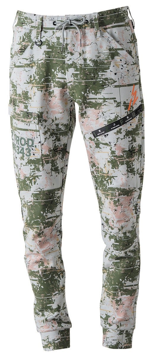 I'Z FRONTIER HEAVY JERSEY JOGGER PANTS #5343P