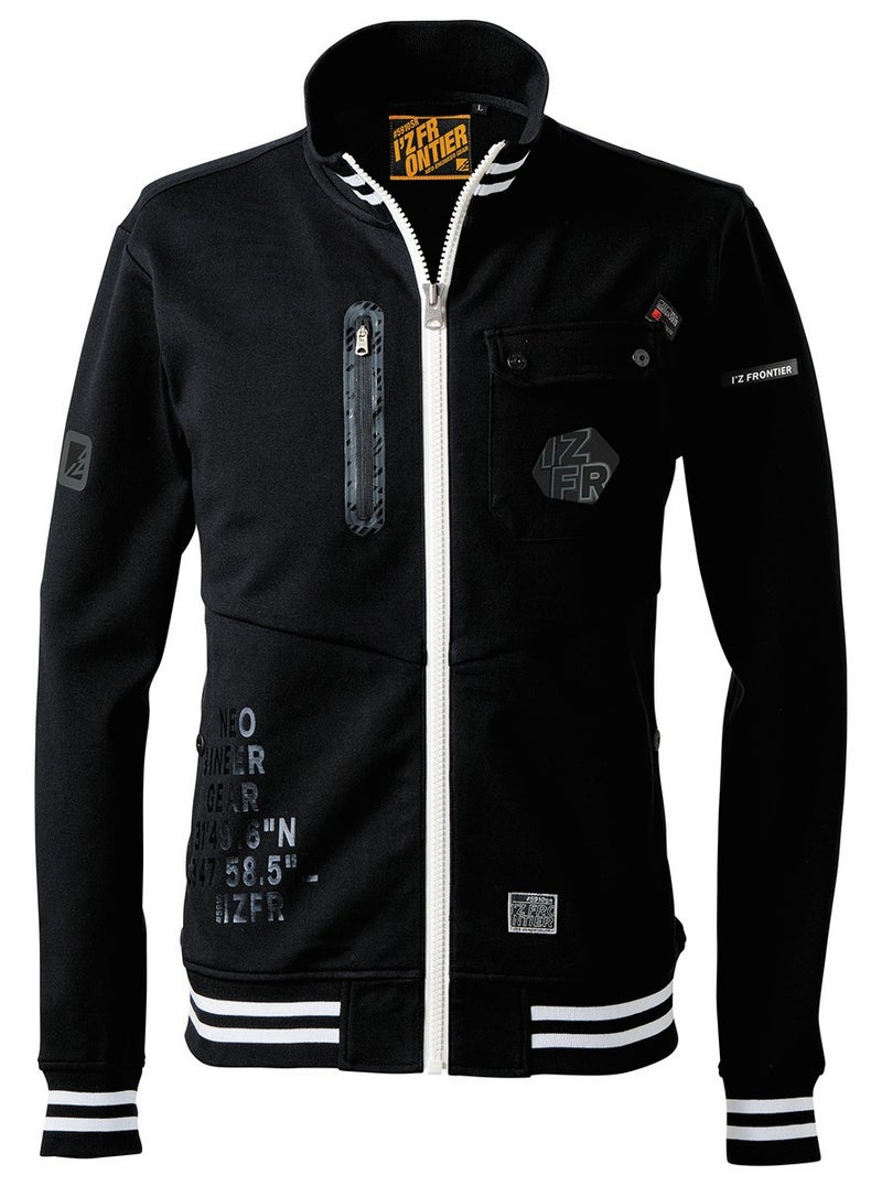 I'Z FRONTIER HEAVY JERSY WORK JACKET #5910