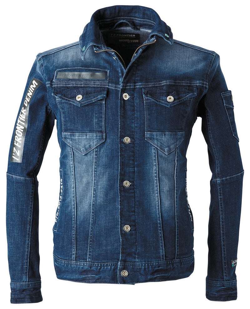 I'Z FRONTIER HIGHPOWER STRETCH DENIM 3D WORK JACKET #7350（3枚目）