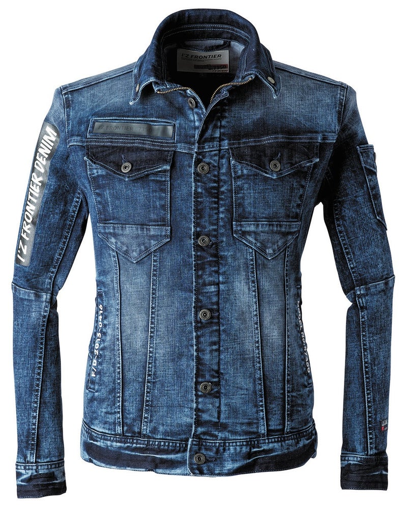 I'Z FRONTIER HIGHPOWER STRETCH DENIM 3D WORK JACKET #7350（4枚目）