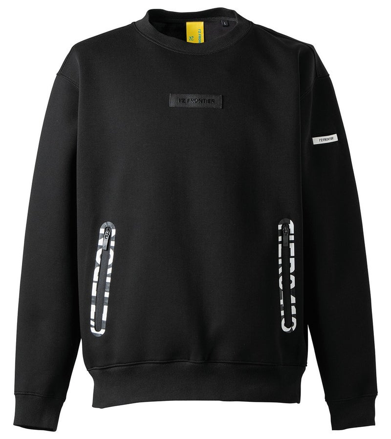 I'Z FRONTIER HEAVY JERSEY STERTCH WORM SWEAT SHIRT #8100