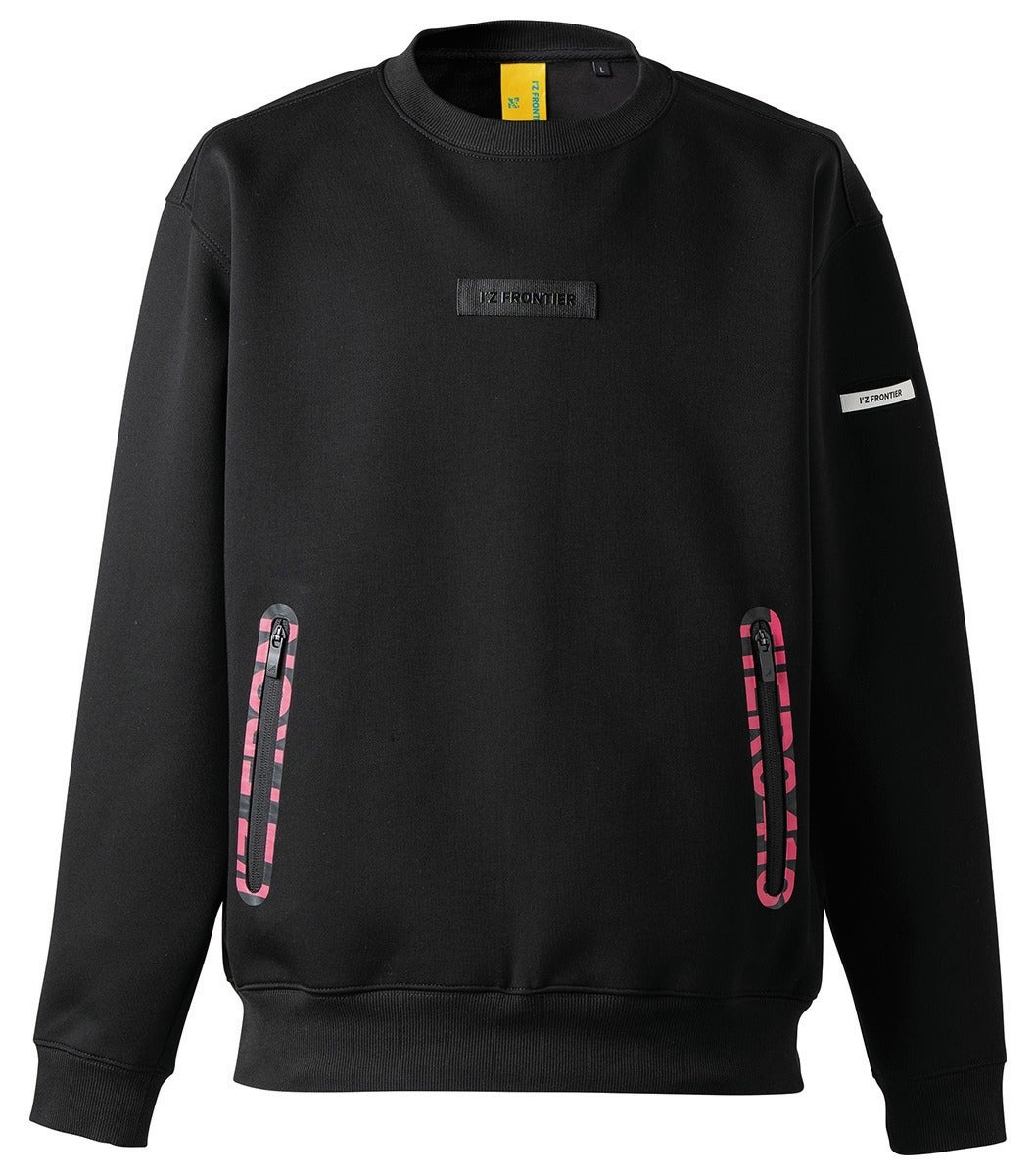 I'Z FRONTIER HEAVY JERSEY STERTCH WORM SWEAT SHIRT #8100S