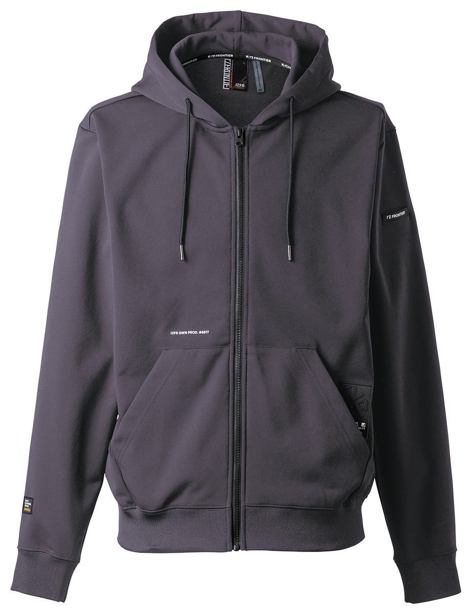 I'Z FRONTIER LIGHT WEIGHT STERTCH ACTIVE FULL ZIP HOODIE #8617