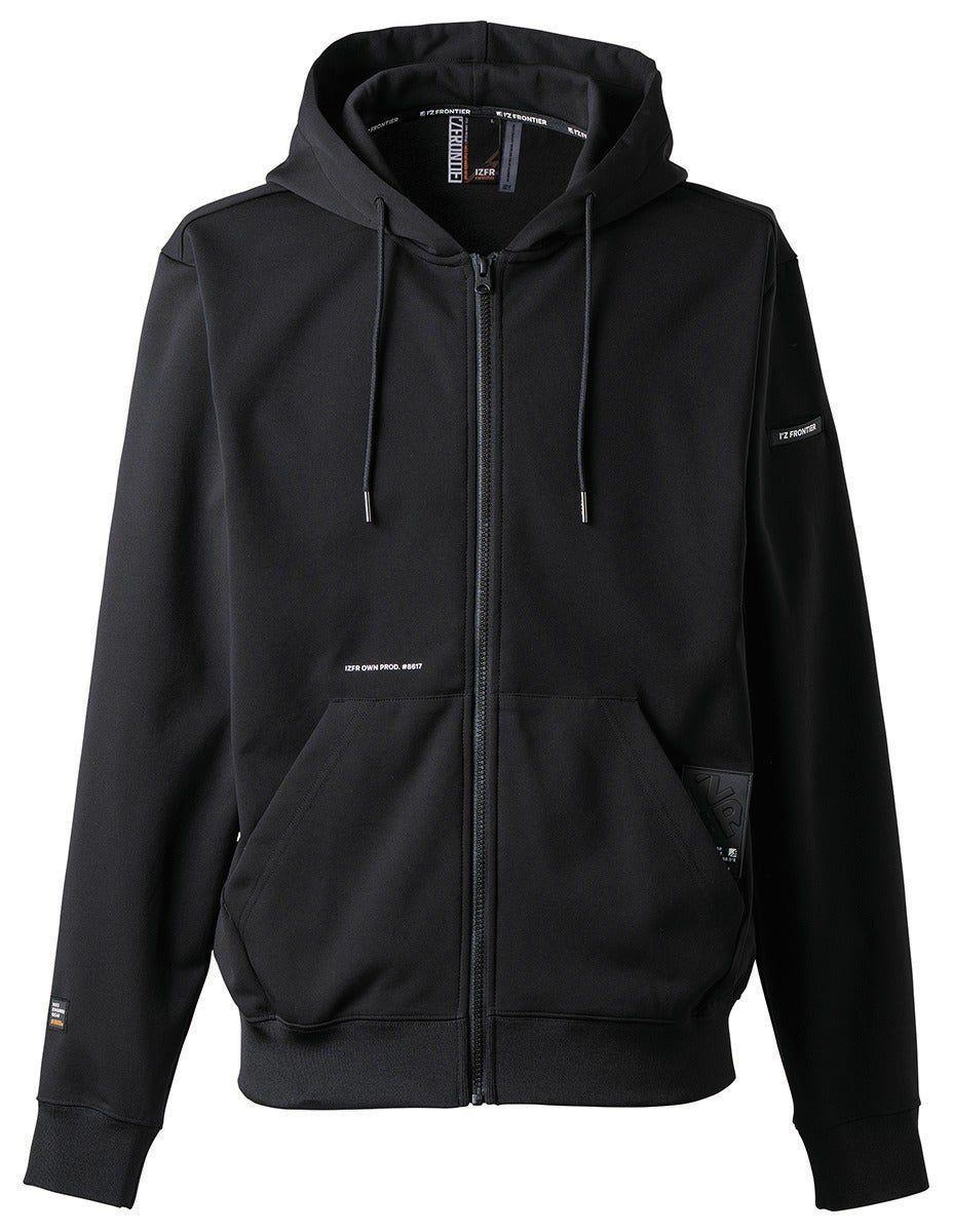 I'Z FRONTIER LIGHT WEIGHT STERTCH ACTIVE FULL ZIP HOODIE #8617（2枚目）