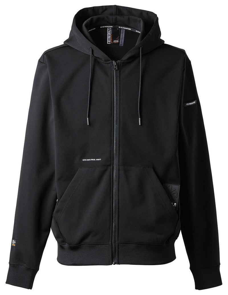 I'Z FRONTIER LIGHT WEIGHT STERTCH ACTIVE FULL ZIP HOODIE #8617（2枚目）