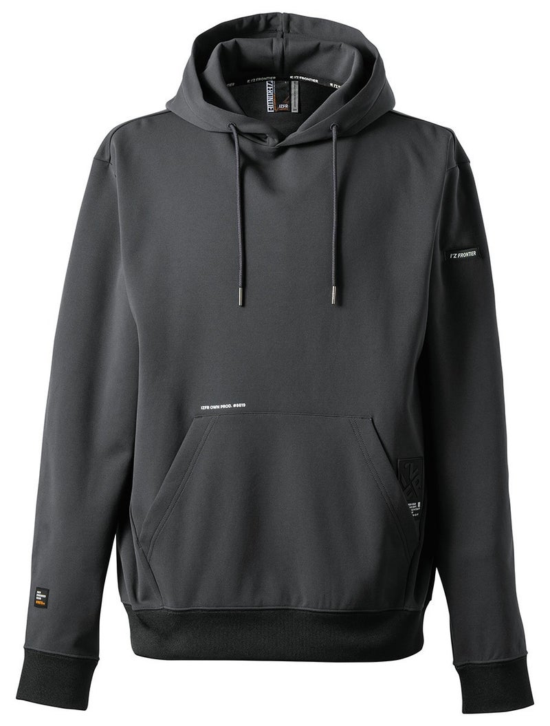 I'Z FRONTIER LIGHT WEIGHT STERTCH WORK HOODIE #8619