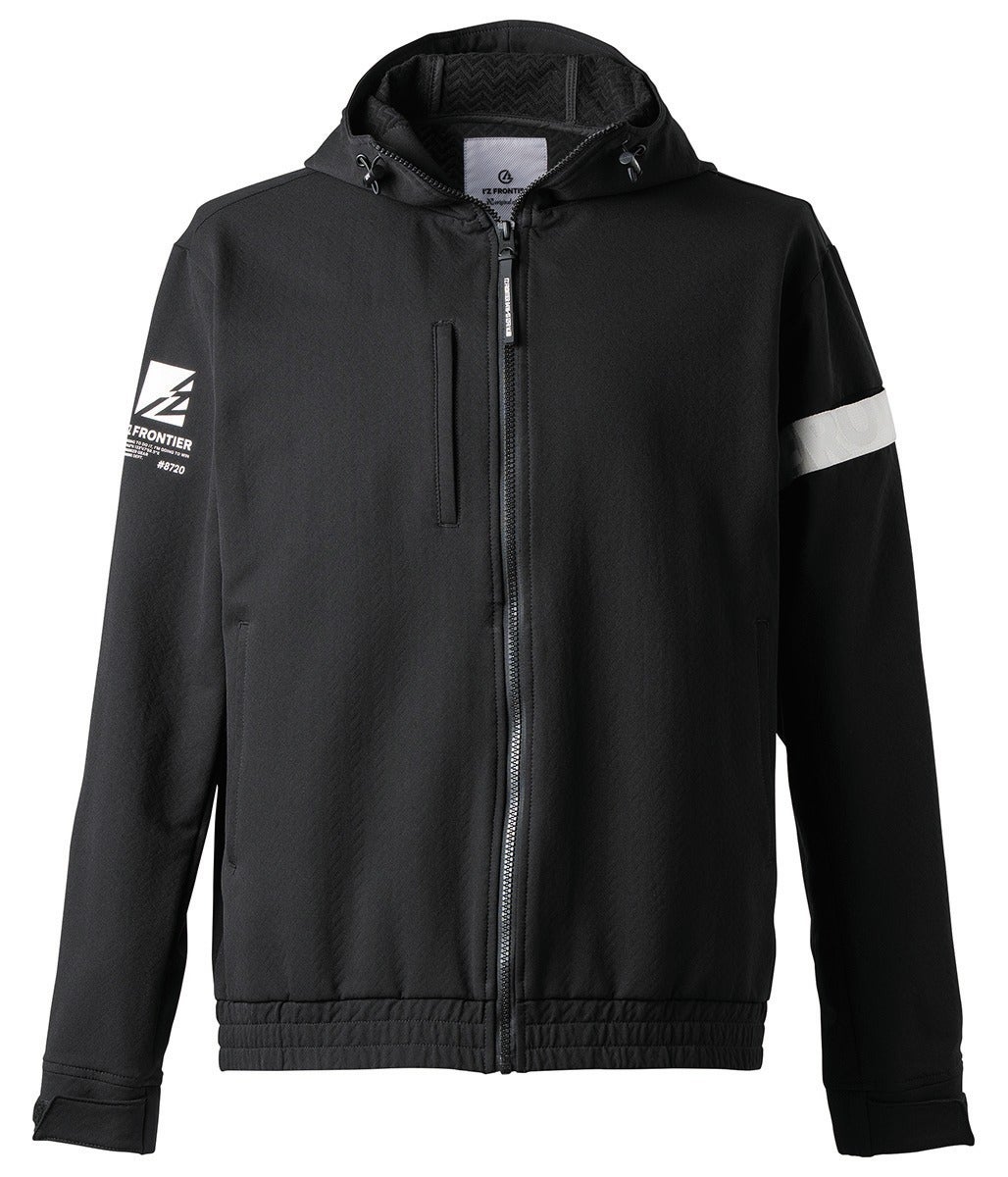 I'Z FRONTIER A.D. STERTCH WORM FREECE FULL ZIP HOODIE #8720