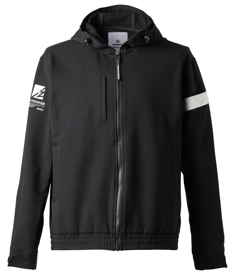 I'Z FRONTIER A.D. STERTCH WORM FREECE FULL ZIP HOODIE #8720