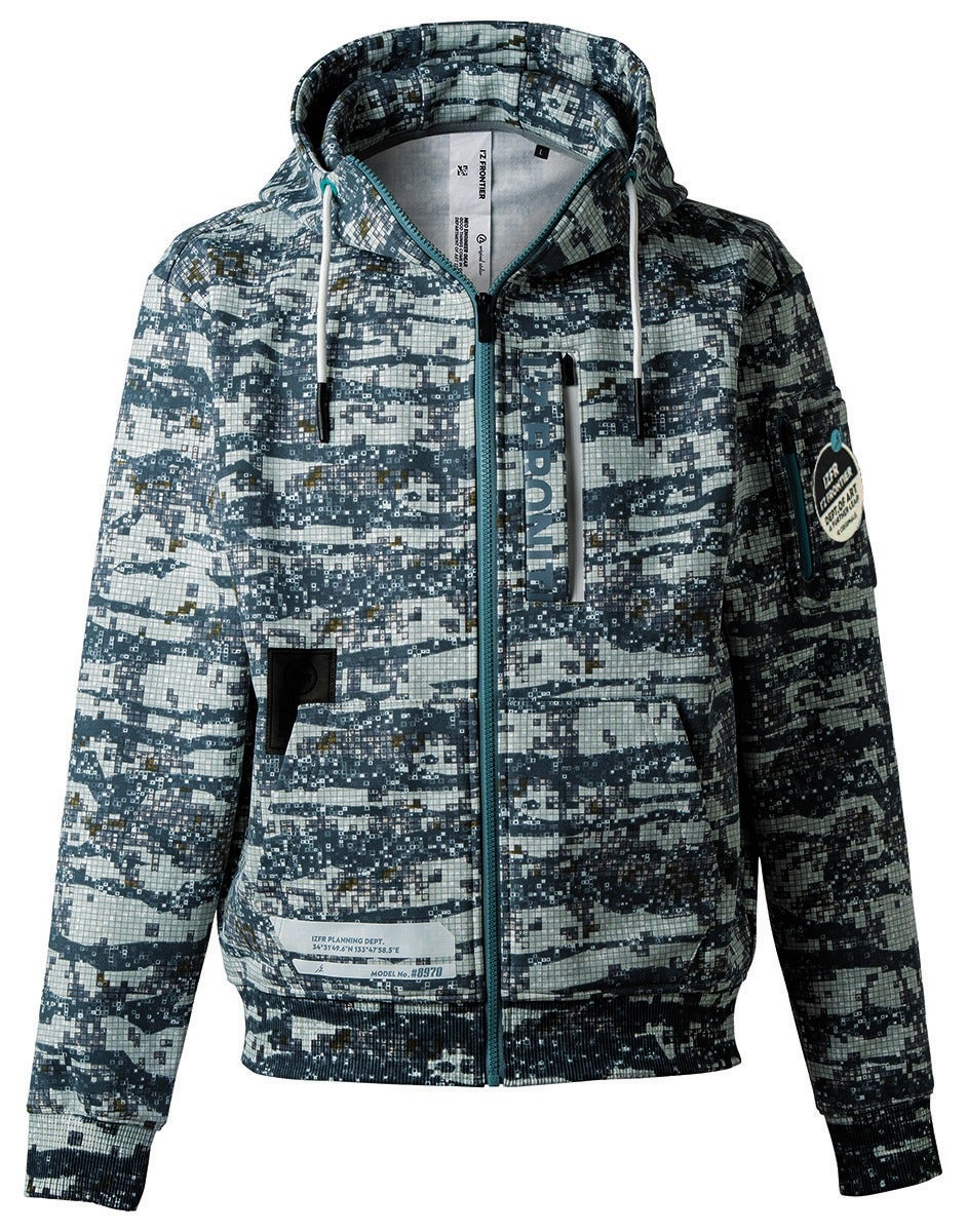 I'Z FRONTIER STERTCH ACTIVE FULL ZIP HOODIE #8970S