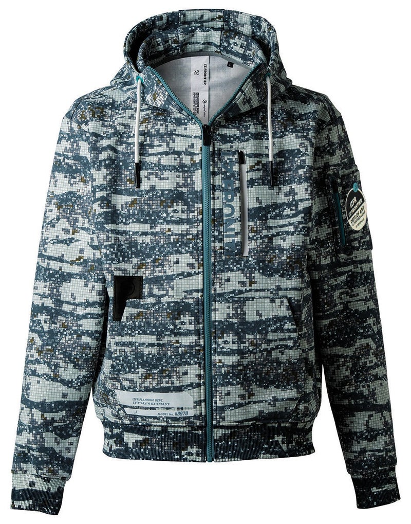 I'Z FRONTIER STERTCH ACTIVE FULL ZIP HOODIE #8970S