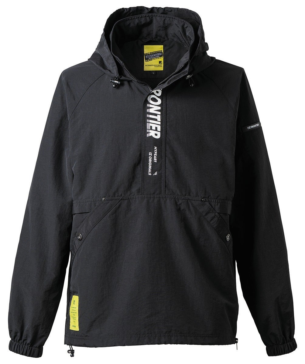 I'Z FRONTIER HARD TASRAN NYLON HALF ZIP PARKA #9019（2枚目）