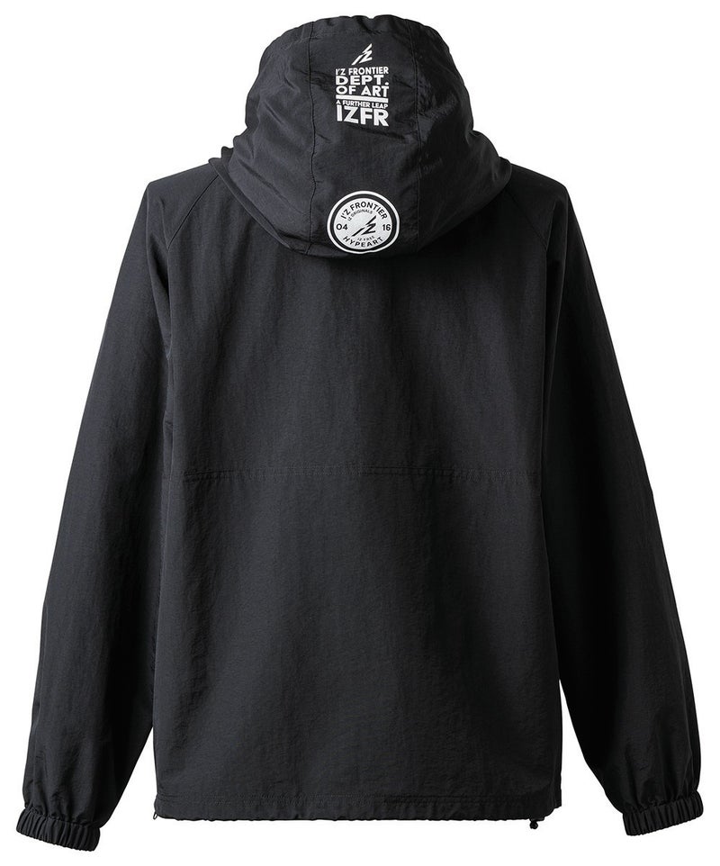I'Z FRONTIER HARD TASRAN NYLON HALF ZIP PARKA #9019（4枚目）