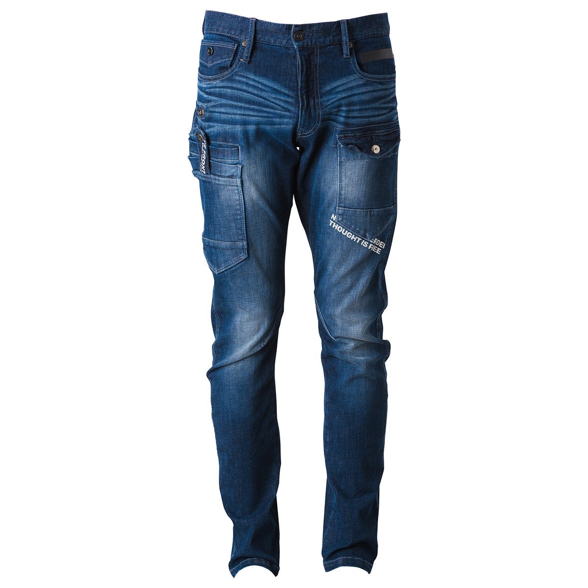 I'Z FRONTIER HIGHPOWER STRETCH DENIM CARGO PANTS #7352（2枚目）
