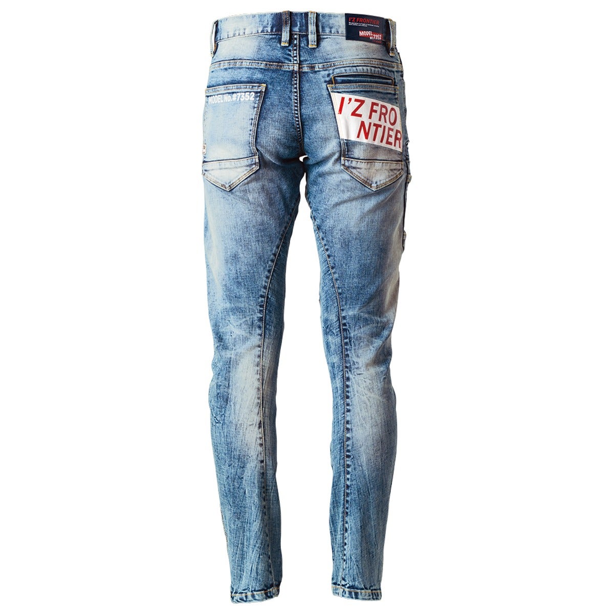 I'Z FRONTIER HIGHPOWER STRETCH DENIM CARGO PANTS #7352（4枚目）