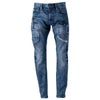 I'Z FRONTIER HIGHPOWER STRETCH DENIM CARGO PANTS #7352S