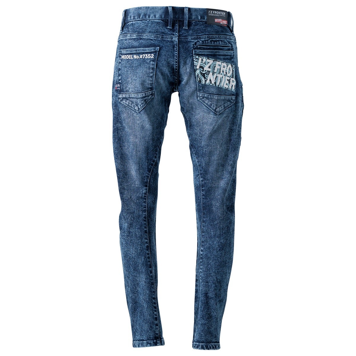 I'Z FRONTIER HIGHPOWER STRETCH DENIM CARGO PANTS #7352S（2枚目）