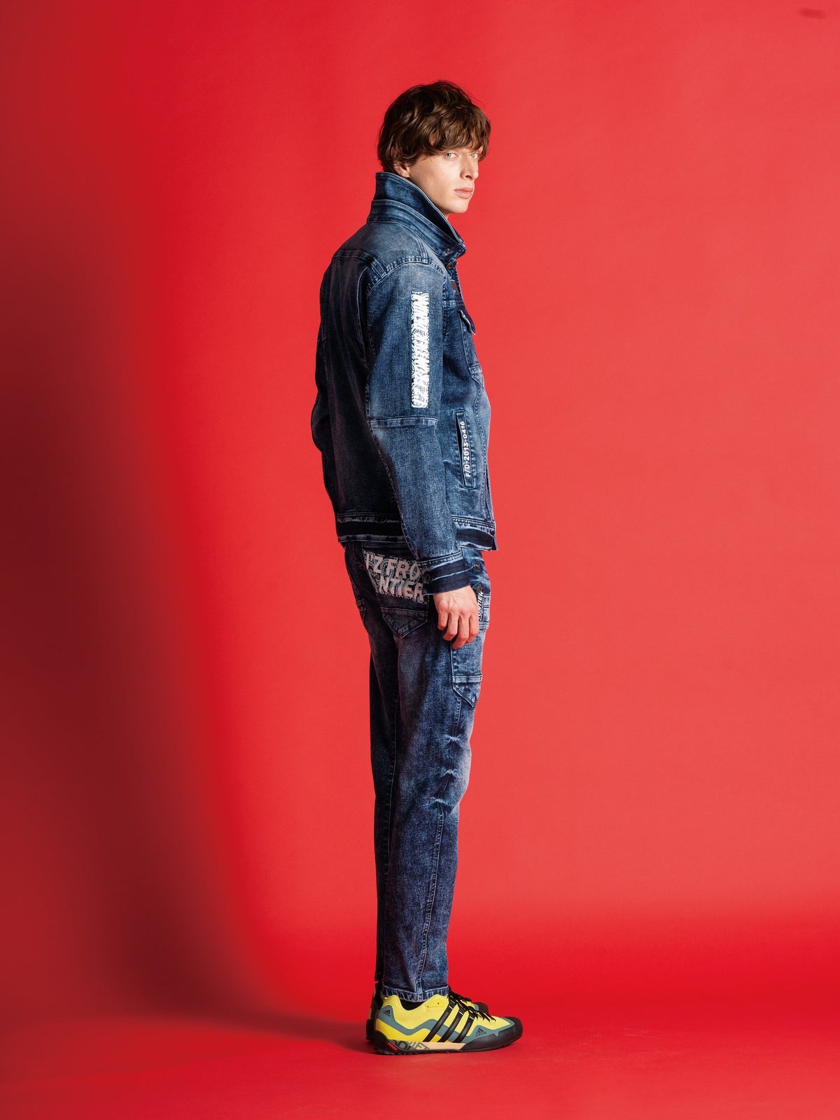 I'Z FRONTIER HIGHPOWER STRETCH DENIM CARGO PANTS #7352S（5枚目）